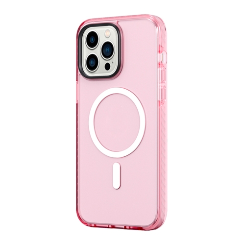 For iPhone 14 Pro ROCK Double-layer Armor Shield MagSafe Magnetic Phone Case(Pink)
For iPhone 14 Pro ROCK Double-layer Armor Shield MagSafe Magnetic Phone Case(Pink)