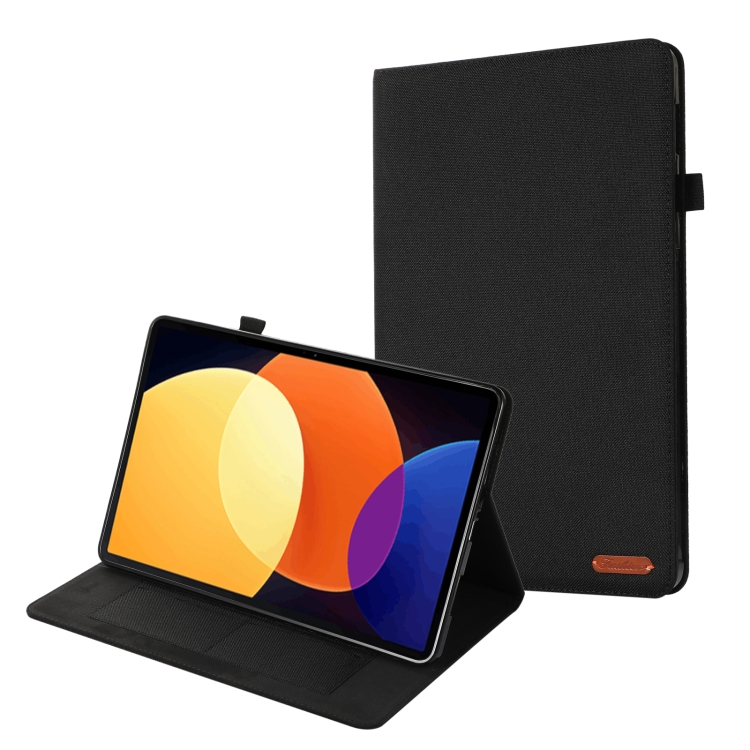 For Xiaomi Pad 5 Pro 12.4 Fabric Texture Horizontal Flip Leather Tablet Case(Black)
For Xiaomi Pad 5 Pro 12.4 Fabric Texture Horizontal Flip Leather Tablet Case(Black)