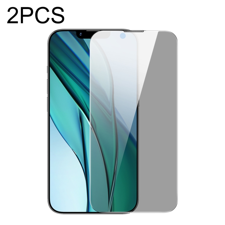 Baseus 2 PCS 0.3mm Crystal Peep-proof Tempered Glass Film For iPhone 14 Plus / 13 Pro Max
Baseus 2 PCS 0.3mm Crystal Peep-proof Tempered Glass Film For iPhone 14 Plus / 13 Pro Max