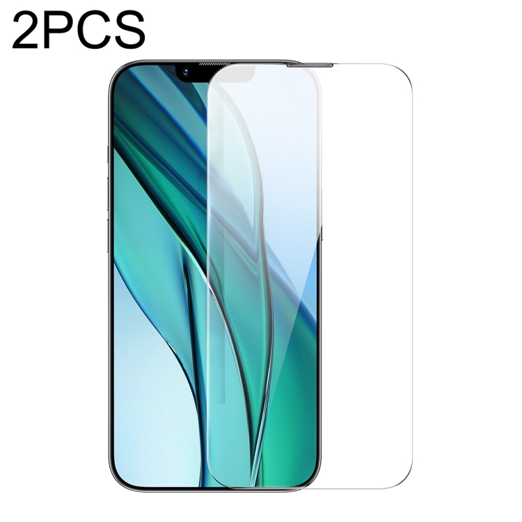 Baseus 2 PCS 0.3mm Nano Crystal Tempered Glass Film For iPhone 14 Plus / 13 Pro Max
Baseus 2 PCS 0.3mm Nano Crystal Tempered Glass Film For iPhone 14 Plus / 13 Pro Max