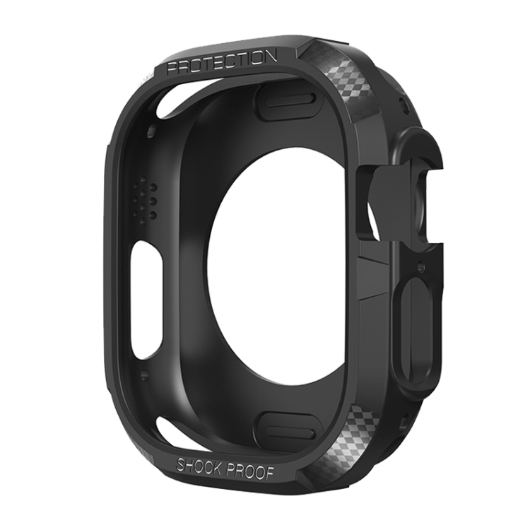 Three-proof TPU Carbon Fiber Protective Case For Apple Watch Ultra 49mm / Apple Watch Ultra 2 49mm(Black)
Three-proof TPU Carbon Fiber Protective Case For Apple Watch Ultra 49mm / Apple Watch Ultra 2 49mm(Black)