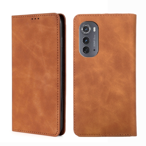 For Motorola Edge 2022 Skin Feel Magnetic Horizontal Flip Leather Phone Case(Light Brown)
For Motorola Edge 2022 Skin Feel Magnetic Horizontal Flip Leather Phone Case(Light Brown)
