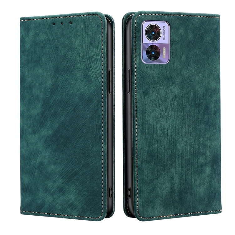 For Motorola Edge 30 Neo RFID Anti-theft Brush Magnetic Leather Phone Case(Green)
For Motorola Edge 30 Neo RFID Anti-theft Brush Magnetic Leather Phone Case(Green)