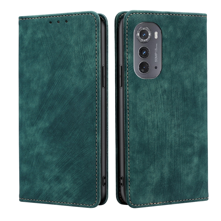 For Motorola Edge 2022 RFID Anti-theft Brush Magnetic Leather Phone Case(Green)
For Motorola Edge 2022 RFID Anti-theft Brush Magnetic Leather Phone Case(Green)