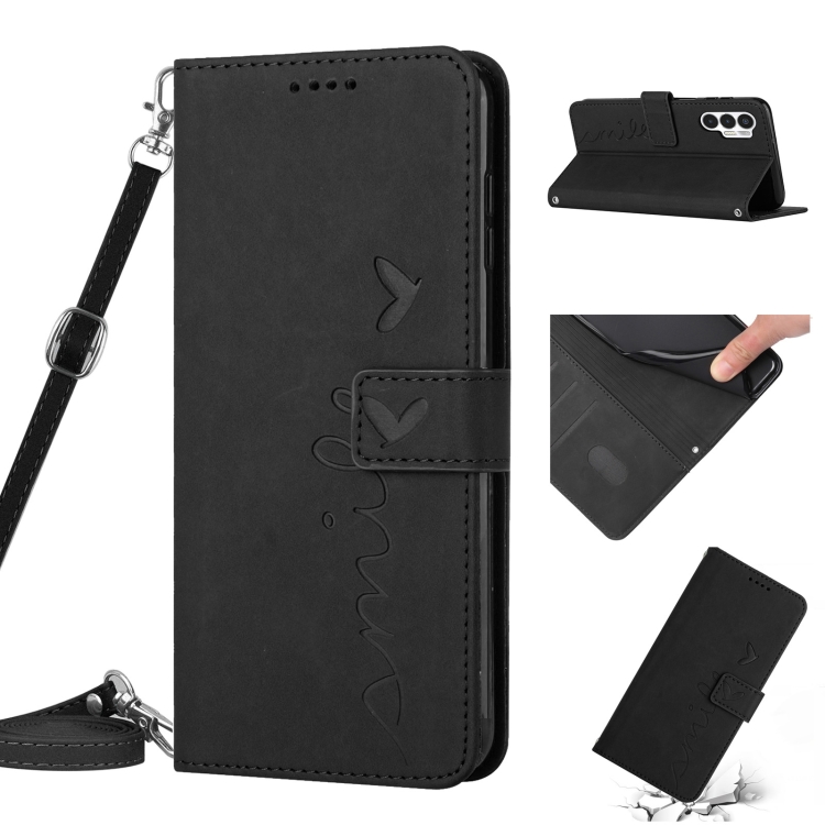 For Tecno Pova 3 Skin Feel Heart Pattern Leather Phone Case with Lanyard(Black)
For Tecno Pova 3 Skin Feel Heart Pattern Leather Phone Case with Lanyard(Black)