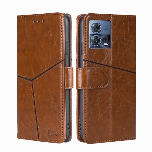 For Motorola Edge S30 Pro 5G/Edge 30 Fusion Geometric Stitching Leather Phone Case(Light Brown)
For Motorola Edge S30 Pro 5G/Edge 30 Fusion Geometric Stitching Leather Phone Case(Light Brown)