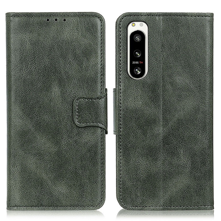 For Sony Xperia 5 IV Mirren Crazy Horse Texture Leather Phone Case(Dark Green)
For Sony Xperia 5 IV Mirren Crazy Horse Texture Leather Phone Case(Dark Green)