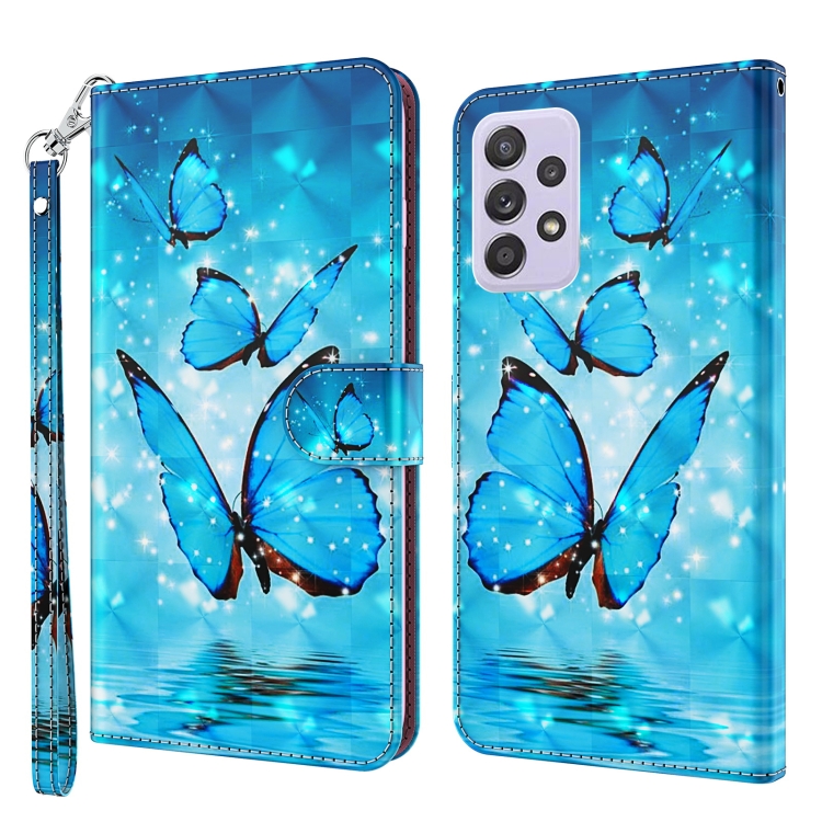 For Samsung Galaxy A23 4G/5G 3D Painting Pattern TPU + PU Leather Phone Case(Three Butterflies)
For Samsung Galaxy A23 4G/5G 3D Painting Pattern TPU + PU Leather Phone Case(Three Butterflies)