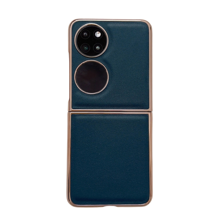 For Huawei P50 Pocket Genuine Leather Xiaoya Series Nano Plating Phone Case(Dark Green)
For Huawei P50 Pocket Genuine Leather Xiaoya Series Nano Plating Phone Case(Dark Green)