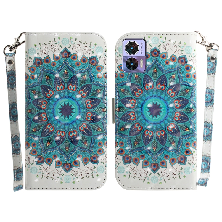 For Motorola Edge 30 Neo/Edge 30 Lite 3D Colored Horizontal Flip Leather Phone Case(Peacock Wreath)
For Motorola Edge 30 Neo/Edge 30 Lite 3D Colored Horizontal Flip Leather Phone Case(Peacock Wreath)