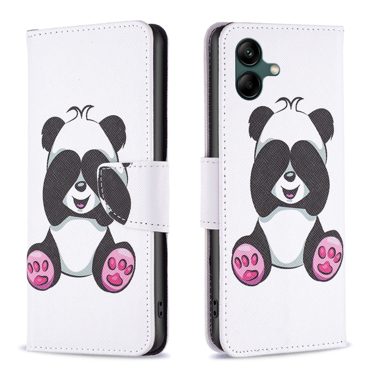For Samsung Galaxy A04 4G Colored Drawing Pattern Flip Leather Phone Case(Panda)
For Samsung Galaxy A04 4G Colored Drawing Pattern Flip Leather Phone Case(Panda)