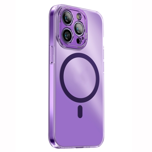 For iPhone 14 Pro PC Crystal Clear Frosted Magnetic Magsafe Phone Case(Purple)
For iPhone 14 Pro PC Crystal Clear Frosted Magnetic Magsafe Phone Case(Purple)