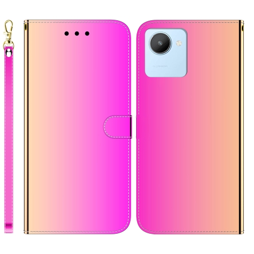 For Realme C30 Imitated Mirror Surface Flip Leather Phone Case(Gradient Color)
For Realme C30 Imitated Mirror Surface Flip Leather Phone Case(Gradient Color)