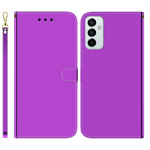 For Samsung Galaxy M13 4G Imitated Mirror Surface Flip Leather Phone Case(Purple)
For Samsung Galaxy M13 4G Imitated Mirror Surface Flip Leather Phone Case(Purple)