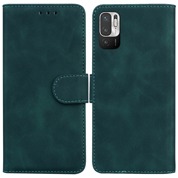 For Xiaomi Redmi Note 11T Pro / 11T Pro+ 5G Skin Feel Pure Color Flip Leather Phone Case(Green)
For Xiaomi Redmi Note 11T Pro / 11T Pro+ 5G Skin Feel Pure Color Flip Leather Phone Case(Green)