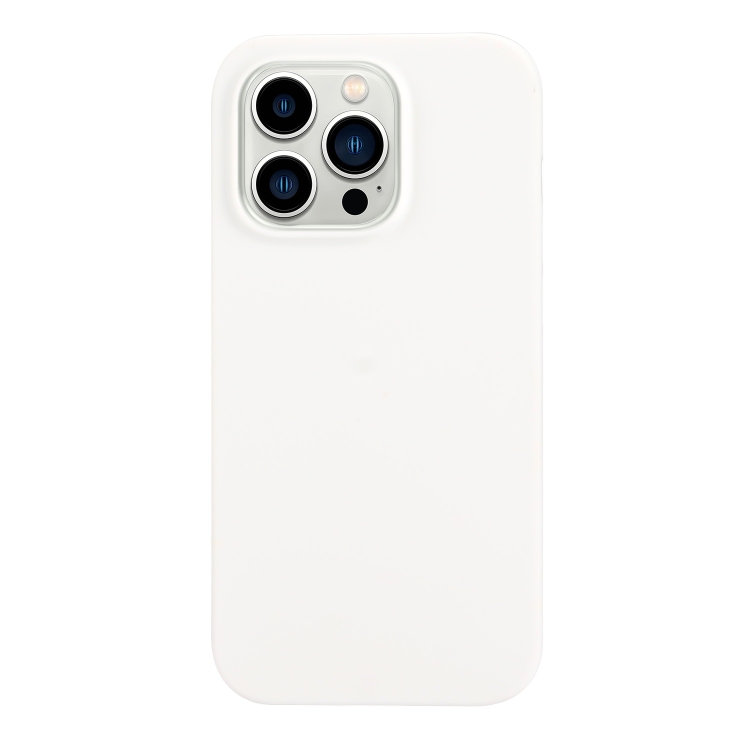 For iPhone 14 Pro Solid Color Frosted Silicone Phone Case(White)
For iPhone 14 Pro Solid Color Frosted Silicone Phone Case(White)