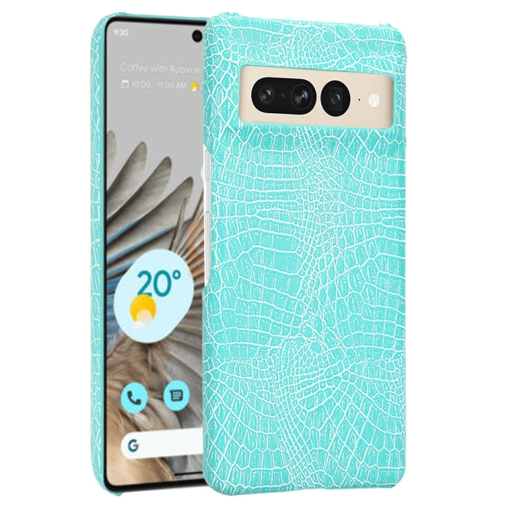 For Google Pixel 7 Pro 5G Shockproof Crocodile Texture PC + PU Case(Light Green)
For Google Pixel 7 Pro 5G Shockproof Crocodile Texture PC + PU Case(Light Green)