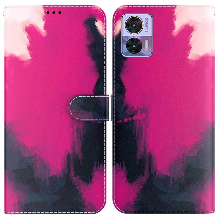 For Motorola Edge 30 Neo / Edge 30 Lite Watercolor Pattern Flip Leather Phone Case(Berry Color)
For Motorola Edge 30 Neo / Edge 30 Lite Watercolor Pattern Flip Leather Phone Case(Berry Color)