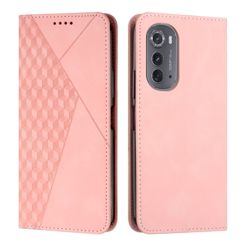 For Motorola Edge 2022 Diamond Pattern Splicing Skin Feel Magnetic Phone Case(Rose Gold)
For Motorola Edge 2022 Diamond Pattern Splicing Skin Feel Magnetic Phone Case(Rose Gold)