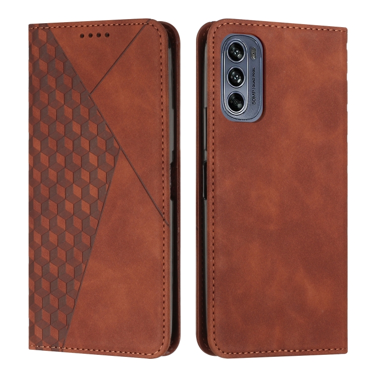 For Motorola Moto G62 5G Diamond Pattern Splicing Skin Feel Magnetic Phone Case(Brown)
For Motorola Moto G62 5G Diamond Pattern Splicing Skin Feel Magnetic Phone Case(Brown)