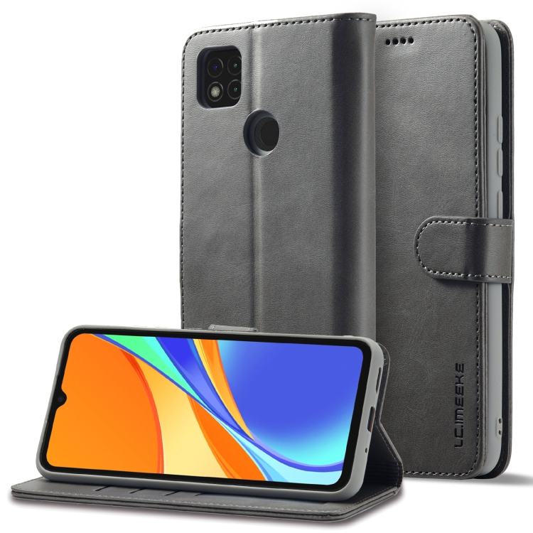 For Xiaomi Redmi 9C LC.IMEEKE Calf Texture Leather Phone Case(Grey)
For Xiaomi Redmi 9C LC.IMEEKE Calf Texture Leather Phone Case(Grey)
