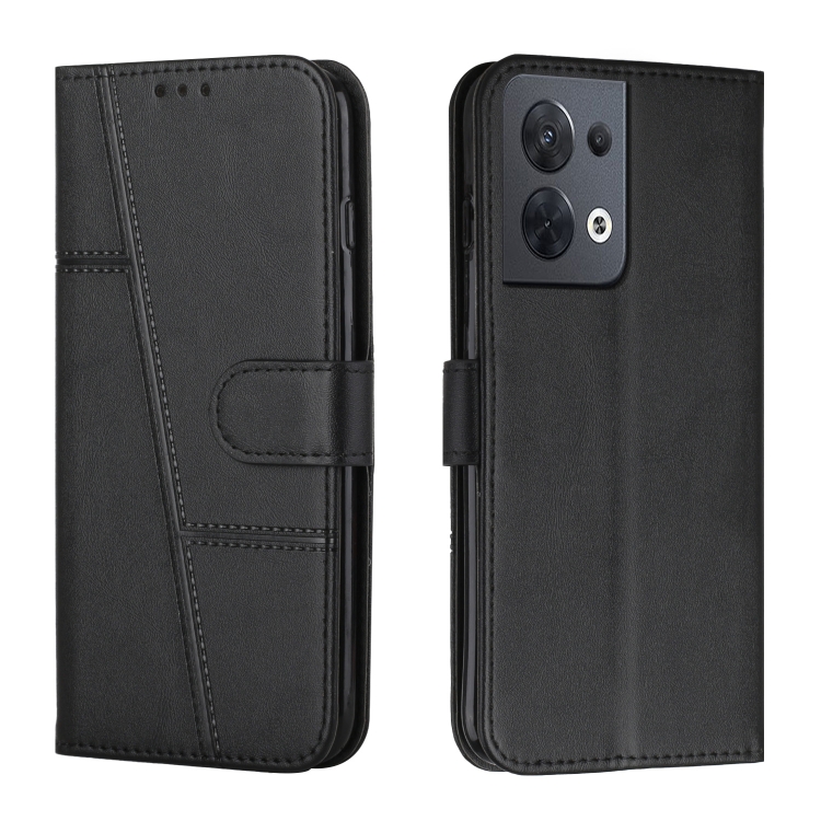 For OPPO Reno8 5G/Reno8 5G Global Stitching Calf Texture Buckle Leather Phone Case(Black)
For OPPO Reno8 5G/Reno8 5G Global Stitching Calf Texture Buckle Leather Phone Case(Black)