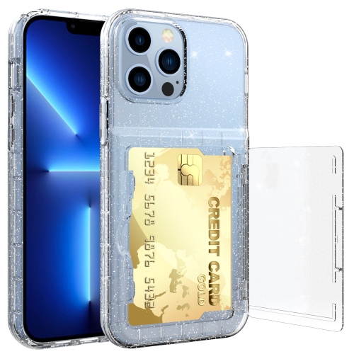 For iPhone 13 Pro Shockproof PC + TPU Protective Case(Transparent with Glitter)
For iPhone 13 Pro Shockproof PC + TPU Protective Case(Transparent with Glitter)