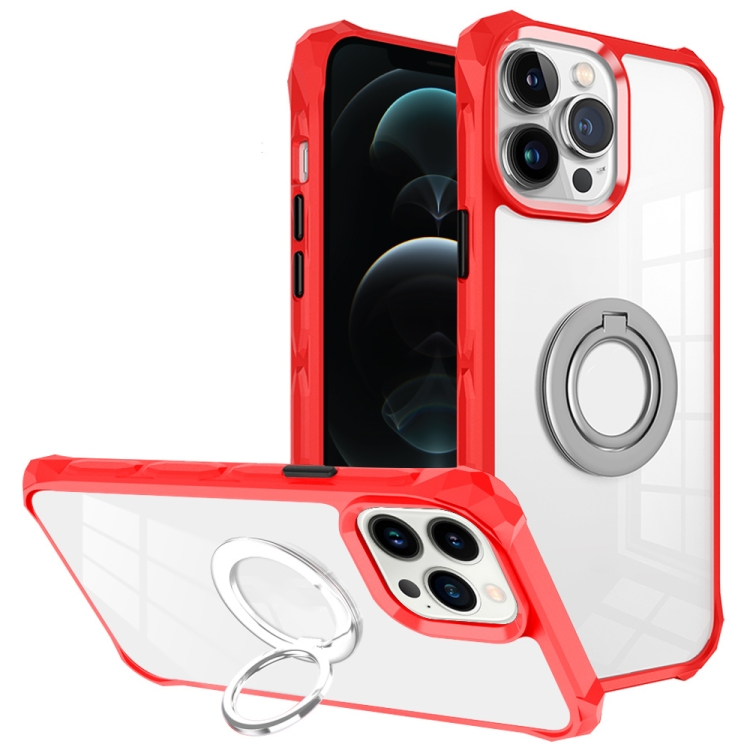 For iPhone 12 Pro Max Water Cube High Permeability Space Phone Case with Invisible Holder(Red)
For iPhone 12 Pro Max Water Cube High Permeability Space Phone Case with Invisible Holder(Red)