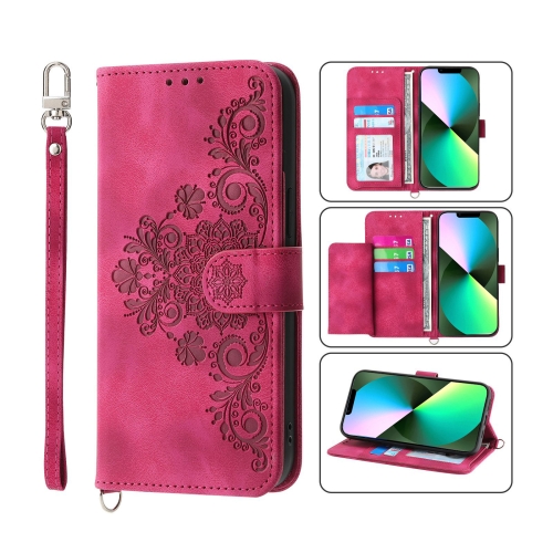 For iPhone 11 Pro Skin-feel Flowers Embossed Wallet Leather Phone Case(Wine Red)
For iPhone 11 Pro Skin-feel Flowers Embossed Wallet Leather Phone Case(Wine Red)