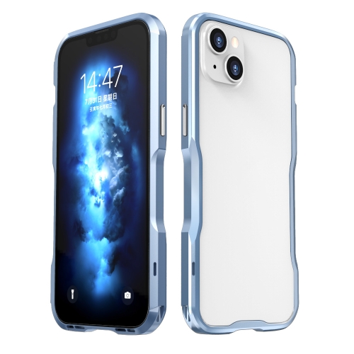 For iPhone 14 Plus Sharp Edge Magnetic Shockproof Metal Frame Phone Case(Blue)
For iPhone 14 Plus Sharp Edge Magnetic Shockproof Metal Frame Phone Case(Blue)