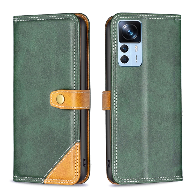 For Xiaomi 12T / 12T Pro / Redmi K50 Ultra Color Matching Double Sewing Thread Leather Phone Case(Green)
For Xiaomi 12T / 12T Pro / Redmi K50 Ultra Color Matching Double Sewing Thread Leather Phone Case(Green)