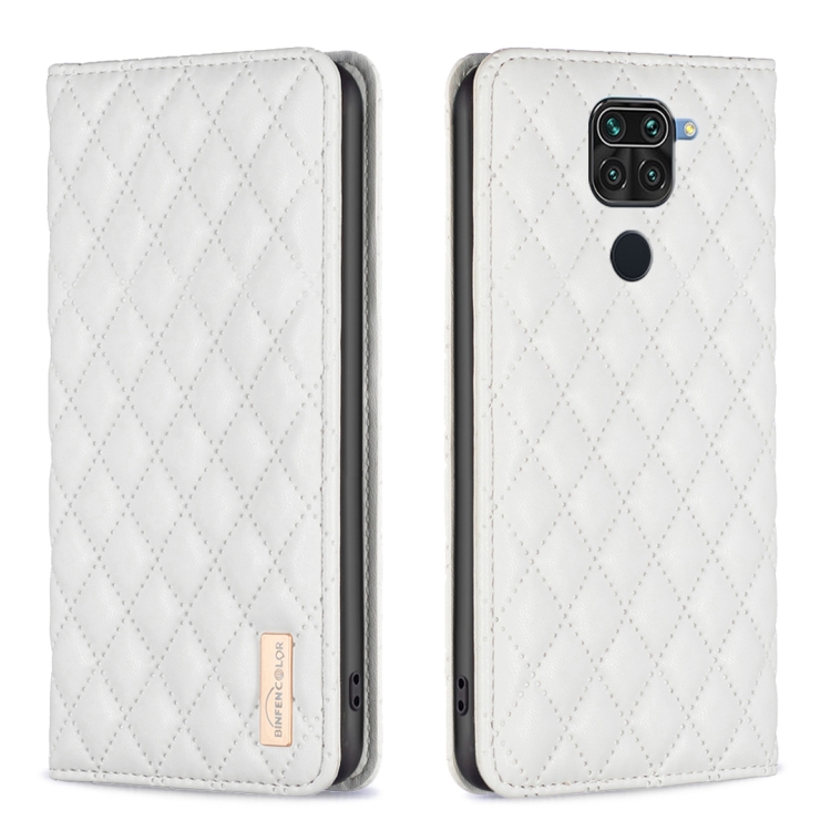 For Xiaomi Redmi Note 9 / 10X 4G Diamond Lattice Magnetic Leather Flip Phone Case(White)
For Xiaomi Redmi Note 9 / 10X 4G Diamond Lattice Magnetic Leather Flip Phone Case(White)