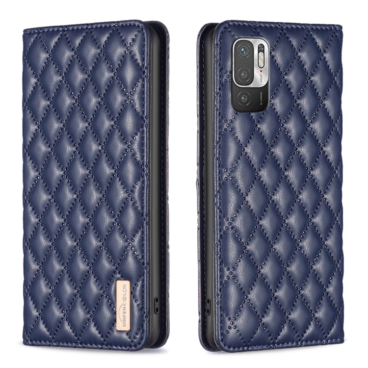 For Xiaomi Poco M3 Pro Diamond Lattice Magnetic Leather Flip Phone Case(Blue)
For Xiaomi Poco M3 Pro Diamond Lattice Magnetic Leather Flip Phone Case(Blue)