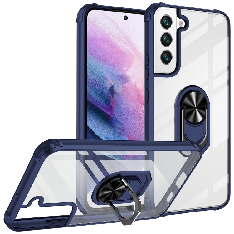 For Samsung Galaxy S23+ 5G Shockproof Transparent TPU + Acrylic Phone Case(Blue)
For Samsung Galaxy S23+ 5G Shockproof Transparent TPU + Acrylic Phone Case(Blue)