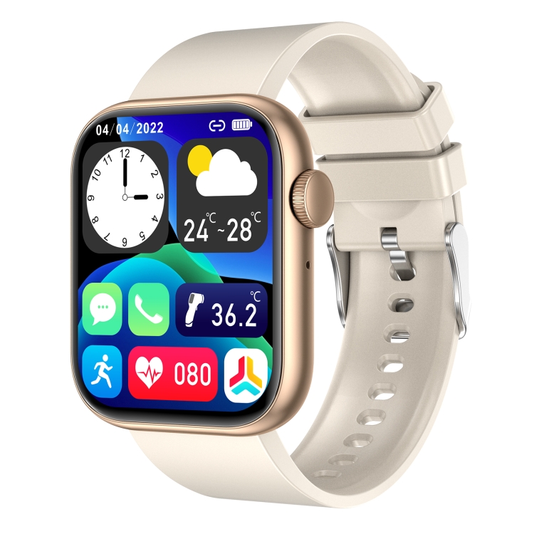 QX7 1.85 inch TFT Screen Smart Watch, Support Bluetooth Call / Hearth Monitoring / 100+ Sports Modes(Beige Gold)
QX7 1.85 inch TFT Screen Smart Watch, Support Bluetooth Call / Hearth Monitoring / 100+ Sports Modes(Beige Gold)