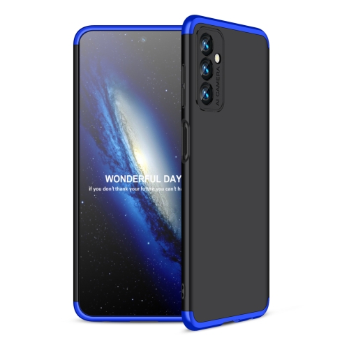 For Samsung Galaxy F13 / M13 India GKK Three Stage Splicing Full Coverage PC Phone Case(Black Blue)
For Samsung Galaxy F13 / M13 India GKK Three Stage Splicing Full Coverage PC Phone Case(Black Blue)