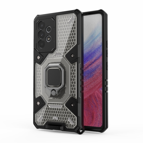 For Samsung Galaxy A53 5G Space PC+TPU Ring Holder Protective Phone Case(Grey)
For Samsung Galaxy A53 5G Space PC+TPU Ring Holder Protective Phone Case(Grey)
