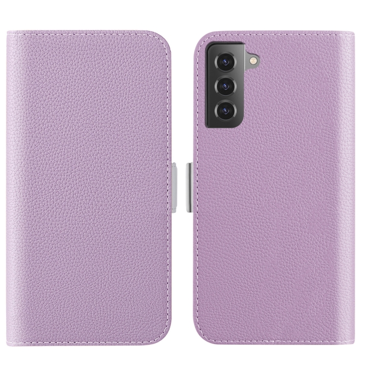For Samsung Galaxy S23+ 5G Candy Color Litchi Texture Leather Phone Case(Light Purple)
For Samsung Galaxy S23+ 5G Candy Color Litchi Texture Leather Phone Case(Light Purple)