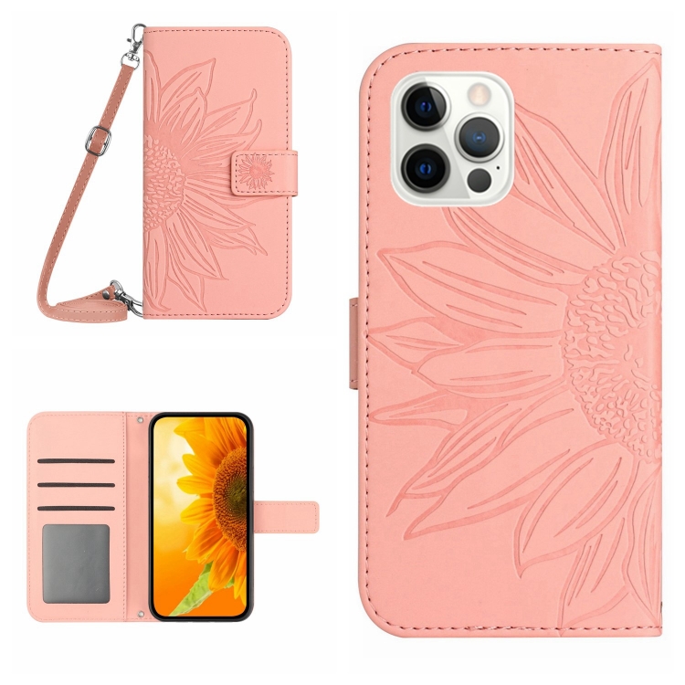 For iPhone 12 Pro Max Skin Feel Sun Flower Pattern Flip Leather Phone Case with Lanyard(Pink)
For iPhone 12 Pro Max Skin Feel Sun Flower Pattern Flip Leather Phone Case with Lanyard(Pink)