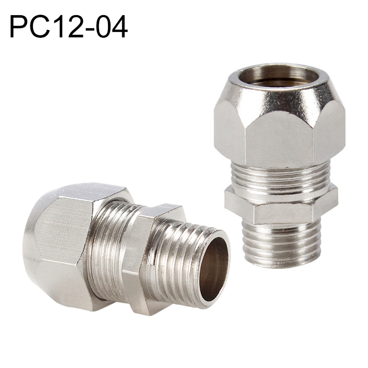 PC12-04 LAIZE Nickel Plated Copper Reducer Straight Pneumatic Quick Fitting Connector
PC12-04 LAIZE Nickel Plated Copper Reducer Straight Pneumatic Quick Fitting Connector
