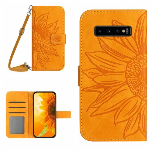 For Samsung Galaxy S10 Skin Feel Sun Flower Pattern Flip Leather Phone Case with Lanyard(Yellow)
For Samsung Galaxy S10 Skin Feel Sun Flower Pattern Flip Leather Phone Case with Lanyard(Yellow)