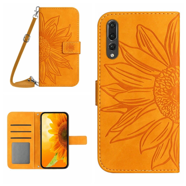 For Huawei P20 Pro Skin Feel Sun Flower Pattern Flip Leather Phone Case with Lanyard(Yellow)
For Huawei P20 Pro Skin Feel Sun Flower Pattern Flip Leather Phone Case with Lanyard(Yellow)