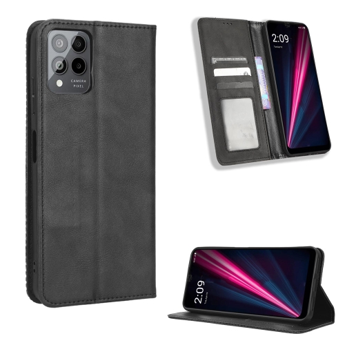 For T-Mobile REVVL 6 Pro 5G Magnetic Buckle Retro Texture Leather Phone Case(Black)
For T-Mobile REVVL 6 Pro 5G Magnetic Buckle Retro Texture Leather Phone Case(Black)