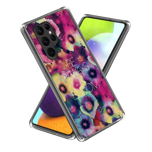 For Samsung Galaxy S23 Ultra 5G Colored Drawing Clear TPU Phone Protective Case(Alphabet Flower)
For Samsung Galaxy S23 Ultra 5G Colored Drawing Clear TPU Phone Protective Case(Alphabet Flower)