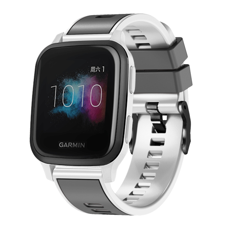 For Samsung Galaxy Watch 5 Pro 45mm Plain Weave Two-color Silicone Watch Band(Grey White)
For Samsung Galaxy Watch 5 Pro 45mm Plain Weave Two-color Silicone Watch Band(Grey White)
