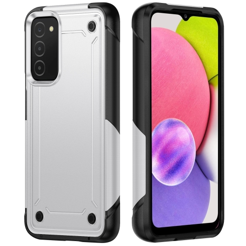 For Samsung Galaxy A03s 164mm India 2 in 1 Soft TPU Hard PC Phone Case(White)
For Samsung Galaxy A03s 164mm India 2 in 1 Soft TPU Hard PC Phone Case(White)