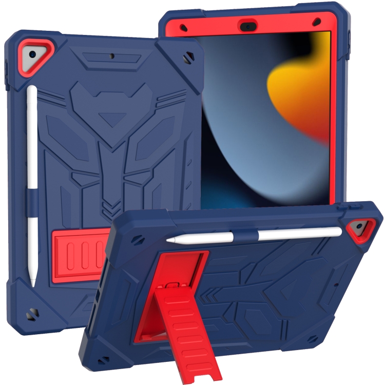 For iPad 10.2 2019/2020/2021 Bumblebee Silicone+PC Shockproof Tablet Case with Holder(Navy Blue)
For iPad 10.2 2019/2020/2021 Bumblebee Silicone+PC Shockproof Tablet Case with Holder(Navy Blue)