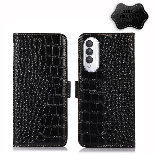 For Samsung Galaxy A14 5G Crocodile Top Layer Cowhide Leather Phone Case(Black)
For Samsung Galaxy A14 5G Crocodile Top Layer Cowhide Leather Phone Case(Black)