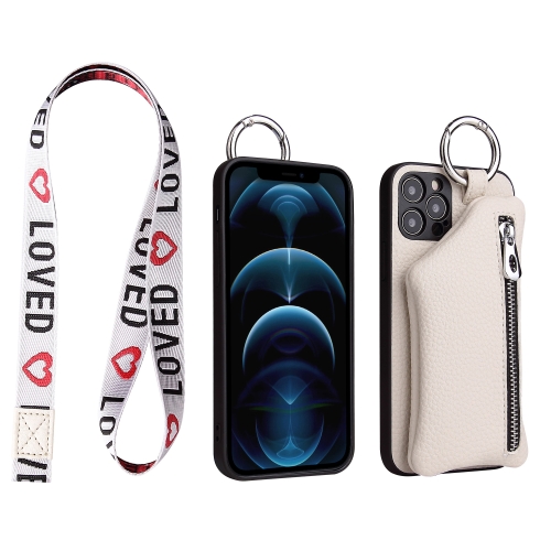 For iPhone 14 Plus Detachable Zippered Coin Purse Phone Case with Lanyard(White)
For iPhone 14 Plus Detachable Zippered Coin Purse Phone Case with Lanyard(White)
