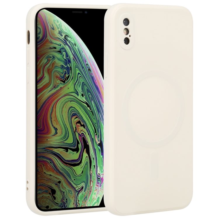 For iPhone XS Max Liquid Silicone Full Coverage Shockproof Magsafe Phone Case(White)
For iPhone XS Max Liquid Silicone Full Coverage Shockproof Magsafe Phone Case(White)